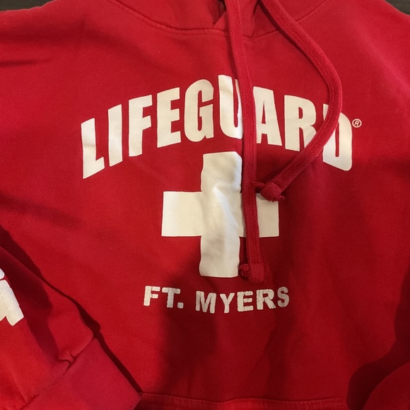 Authentic life guard hoodie - Picture 1 of 7